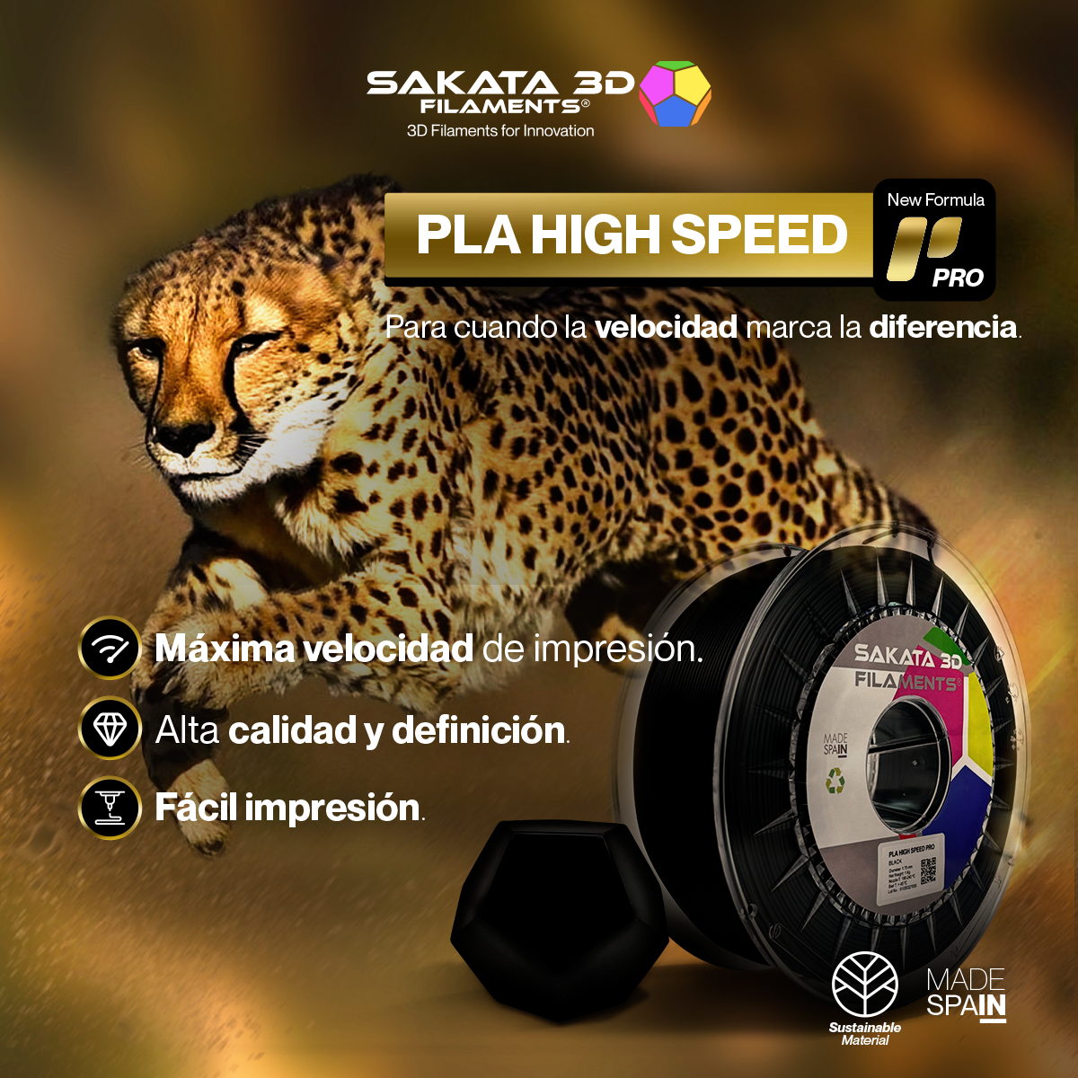 PLA HS High Speed Filaments